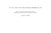 CAT-ASVAB Technical Bulletin #1CAT-ASVAB Technical Bulletin #1 5a. CONTRACT NUMBER 5b. GRANT NUMBER 5c. PROGRAM ELEMENT NUMBER 6. AUTHOR(S) 5d. PROJECT NUMBER 5e. TASK NUMBER 5f. …