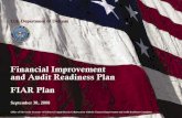FIAR Plan Sept 2008 - U.S. Department of Defense · 2013. 11. 12. · 2008 FIAR Plan left off. The strategy to achieve auditability and improve financial management is woven with