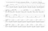 bloghocpiano.com · 2021. 1. 15. · Comptine Andante ( Piano mp Pno. Pno. Pno. 13 Pno. D'un Autre Eté - Llaprès Midi Arrangement pour piano Yann Tiersen Edited by: Sérgio Bernardes