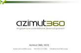 Azimut 360, SCCL - Barcelona...Qui som? Azimut 360 SCCL és una cooperativa sense ànim de lucre que neix del compromís per donar cobertura a les necessitats energètiques mitjançant