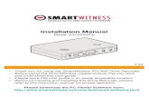 Installation Manual - SmartWitnessCONTENTS 1. SmartWitness SVC400 recorder 2. 32GB SD memory card (PC Viewer software is on the provided SD card.) 5 You should have a set of the following