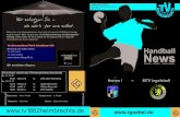 Handball News - TV 1862 Helmbrechts · 2017. 11. 6. · Macovei, Homorodan – nicht weniger als acht „Internatio-nale“ mit großer Torgefähr- ... (V ZXUGH XQV NHLQ %LOG ]XU