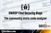 SecTor · 2019. 10. 16. · SecTor 2019 –Find Security Bugs / 33 Who I am Philippe Arteau Security Researcher at GoSecure Past experiences: •Developer •Pentester •Security
