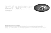 OWASP CODE REVIEW GUIDE – RC 2 - Ministerio Defensa · 2009. 11. 19. · OWASP Code Review Guide V1.0 2007 5 enough. Consider which of the approaches will identify the largest amount