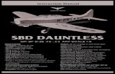 Instruction Manual SBD DAUNTLESS Instruction Manual · Instruction Manual SBD DAUNTLESS 6 Instruction Manual SBD DAUNTLESS 28 Screw 25 26 27 Screw Screw 5. Install and secure the