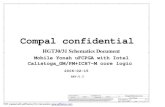Compal confidential - InformaticaNapoli...Compal confidential HGT30/31 Schematics Document 2006-02-15 Mobile Yonah uFCPGA with Intel Calistoga_GM/PM+ICH7-M core logic PDF created with