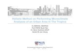 Holistic Method on Performing Microclimate Analyses of an … · 2015. 10. 8. · (Wong, Jusuf et al. 2007, Wong and Jusuf 2008, Wong and Jusuf 2008, Jusuf and Wong 2009) 14. analysis