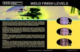 weld finish levels - Colmac Coil...A weld that is produced via the TIG process and is free of pits, cracks or crevices. The continuous weld is cleaned of all surface contaminates and