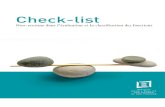 Check-list - Belgiumigvm-iefh.belgium.be/sites/default/files/downloads/39...Check-list 3.3. Approche équilibrée des caractéristiques hommes et femmes 3.3.1. Dans le système de