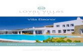 Villa Eleonor · 2017. 1. 10. · Villa Eleonor is an extraordinary property, with huge terrace outdoors and very comfortable spaces indoors . It is ideally located at the South part
