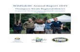 WildSafeBC Annual Report 2019 · 2019. 12. 24. · over 700 students, delivered two presentations to adult community groups, ... Lower Nicola, Brookemere, Kingsvale, Aspen Grove,