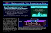 Motorola 52nd St. Superfund Site - AZDEQ€¦ · The Motorola 52nd Street Superfund Site is located in the City of Phoenix, Mari-copa County, Arizona. Motorola Semiconductor Products