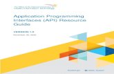 Application Programming Interfaces (API) Resource Guide · 2020. 12. 1. · Application Programming Interfaces (API) Resource Guide 9 ONC III. Standardized API Certification Criterion