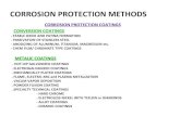 CORROSION PROTECTION METHODS - Polish AmericanCORROSION PROTECTION METHODS CORROSION PROTECTION COATINGS CONVERSION COATINGS - STABLE OXIDE AND PATINA FORMATION - PASSIVATION OF STAINLESS