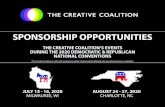 SPONSORSHIP OPPORTUNITIES - Creative Coalition Elvis Costello Laverne Cox Billy Crystal Alan Cumming