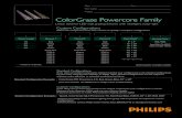 ColorGraze Powercore Family · 2019. 1. 18. · 10 ft (3.0 m) 108-000055-03 910503704066 50 ft (15.2 m) 108-000055-00 910503703137 CE / PSE 10 ft (3.0 m) 108-000055-04 910503704067