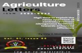 Agriculture Letters · 2020. 12. 6. · Algae Based Edible Vaccine P. Rajarajan and S. Maheswari* 20 7. Prospect and Challenges of Flower in India Suvarna L Mahalle, Pinaki Roy* and