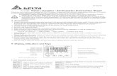 Timer / Counter / Tachometer Instruction Sheet · 2019. 10. 13. · 1 2013/3/13 Timer / Counter / Tachometer Instruction Sheet Thank you very much for purchasing DELTA CTA series.