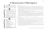 Classroom OlympicsClassroom Olympicspearcec.weebly.com/.../6/1/5/86150146/classroom_olympics.pdfAdd other events to the Olympic day where the students use other mea-surement skills