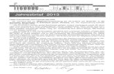 Jahresbrief 2013 - Freunde des HSGfreundehsg.de/.../uploads/2018/03/Jahresbrief-2013.pdfJAHRESBRIEF 2013 2 | JAHRESBRIEF Generationenwechsel (von K. Blank, gekürzt aus dem Jahresbericht
