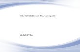 IBM SPSS Direct Marketing 20 - University of Sussex · 2012. 8. 14. · 3 RFM Analysis Figure 2-1 Transaction vs. customer data RFM Scores from Transaction Data Data Considerations