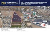 3.05 - 11.07 AC Freeway Oriented Retail Land Adjacent To ... ... 3.05 - 11.07 AC Freeway Oriented Retail Land Adjacent To Major Shopping Center PRICE REDUCED! PMZCommercial.com 3.05