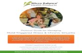 Mold-Triggered Illness & Chronic Sinusitis ¢â‚¬› content ¢â‚¬› ... For more information about chronic sinusitis