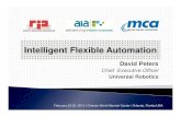 Intelligent Flexible Automation - Robotics Online › userassets › riauploads › file › TH_RIA_David_Peters.pdfIntelligent Flexible Automation Applications • Random Pick of