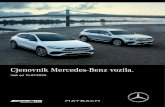 Cjenovnik Mercedes-Benz vozila. - STAR-CENTAR · 2020. 7. 24. · C 300 Limuzina 1991/258 L4 5.9 88.080 C 300 4M Limuzina 1991/258 L4 5.7 93.275 C 400 4M Limuzina 2996/333 V6 4.9