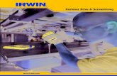 Fastener Drive & Screwdriving - IRWIN TOOLS › uploads › products › brochure › 4_2012-09-04-Fa · PDF file 4/9/2012  · Fastener Drive & Screwdriving Phillips Bit Selection