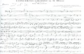 CONCERTO GROSSO op. 3, No. 11 First Movement Maestoso 204 … · 2016. 2. 20. · CONCERTO GROSSO op. 3, No. 11 First Movement Maestoso 204 in D Minor by ANTONIO VIVALDI (1680-1743)