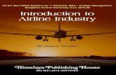 Introduction to Airline Industry · 2020. 2. 20. · Introduction to Airline Industry (As per New CBCS Syllabus for 1st Semester, BBA – Aviation Management, Bengaluru Central University