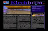 Ausgabe Nr. 20 | 22.10.20 - Familiengemeinde Kirchheim b ...20/2020 Kirchheimer Mitteilungen | 3 Für den Inhalt der Kolumnen sind allein die Verfasser verantwortlich, sie stellen