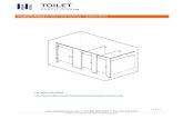 Installation Manual for Metal Toilet Partitions Standard Series · 2019. 3. 28. · Partitions manufactured by Hadrian Manufacturing Inc. 2/19 Installation Manual for Metal Toilet