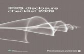 IFRS disclosure checklist 2009 - WordPress.com...19954_Disclosure C'List_15mm.indd 1 20/10/2009 11:57:41 Presentation of income under IFRS Trends in use and presentation of non-GAAP