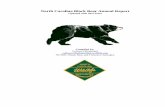 North Carolina Black Bear Annual Report · 2016. 12. 7. · Piedmont Bear Management Unit (PBMU): In 2005, four counties in the PBMU were opened to bear hunting. In 2014, all counties