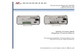 DPG-21XX-00X Digital Controllers - Woodwardwoodward.pw/sites/default/files/36526_g.pdf · 2018. 11. 8. · Technical Manual 36526 (Revision G) Original Instructions. DPG-2101-001