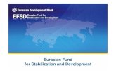 Eurasian Fund for Stabilization and Development · 2019. 4. 10. · Eurasian Fund for Stabilization and Development (EFSD) 3 ... education, good governance and social security and