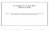 FAMILY COURT MATTERmncourts.gov/mncourtsgov/media/PublicForms/Divorce... · 2016. 2. 19. · 5. Affidavit of Personal Service 6. Affidavit of Service by Mail 7. Parenting / Financial