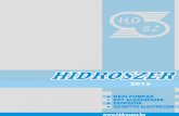 V2012 - Hidroszer · TOMOS MP2 hajtás nélkül TOMOS UMO 08 100-400 100-450 Külön rendelhetö pótalkatrészek MP2 és HSZ-I szivattyúkhoz Alu. szivattyú elölap Alu. szivattyú