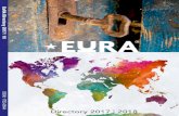 EuRA Directory 2017 / 18 · 2018. 5. 22. · Managing Editor: Tad Zurlinden Production of the EuRA Directory: tel: + 44 1525 370013 Design: Colin Bryer Media Sales: Sarah Blake Administration:
