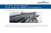 Chain Conveyors and special Belt Conveyors › wp-content › uploads › 2018 › 02 › Chain-Con… · and special Belt Conveyors. Trough Chai n C ovey r The Saxlund International