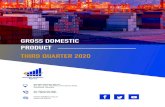 GROSS DOMESTIC PRODUCT THIRD QUARTER 2020 · a contraction of 10.5 percent during the third quarter of 2020 compared to a decline of 2.1 percent recorded in the corresponding quarter