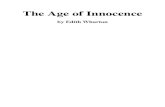 *The Project Gutenberg Etext of The Age of Innocence by ...Title *The Project Gutenberg Etext of The Age of Innocence by Wharton* #8 in our series by Edith Wharton Author Dennis Mansker