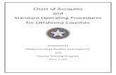 Chart of Accounts and Standard Operating Procedures for ... FormsPubs/database...Standard Operating Procedures . for Oklahoma Counties . Prepared by . Oklahoma State Auditor and Inspector