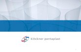 Kreditrisikomanagement - FINANCE Magazin ... Udo Lentwojt-Gatté Manager Credit Risk Management Klöckner Pentaplast Klöckner Pentaplast GmbH & Co. KG Sitz: Heiligenroth, Amtsgericht
