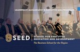 PROGRAM PORTFOLO 2020 LEADERSP, MANAGEMENT & …seed-uni.com/wp-content/uploads/2019/12/Corvinus-MSM-SEED-Exe… · On-the-job learning through carefully selected topics. 4. Unique