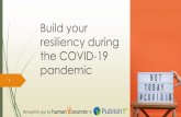 Build your resiliency during the COVID-19 pandemic · 2020. 5. 1. · Autogenics Biofeedback Conscious muscle relaxation Muscle body scan Guided imagery Progressive relaxation Body