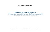 MercuryBox Instruction Manual - Inateck...How to answer a call on the speaker How to use AUX mode Press multifunction button (Button D) to answer a call, press it again to end a call.