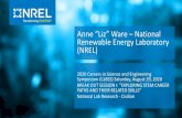 Anne “Liz” Ware –National Renewable Energy Laboratory (NREL)NREL | 3 Liz’s education and STEM career •B.S. Chemistry –Concord University, Athens, WV •REU-Virginia Commonwealth